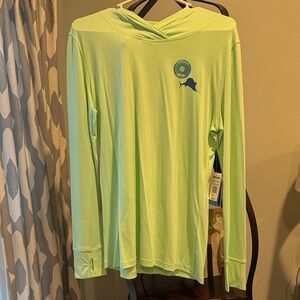 NWT Pelagic Mint Green Hoodie Size L